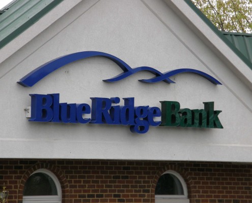 Blue Ridge Bank Outdoor Sign